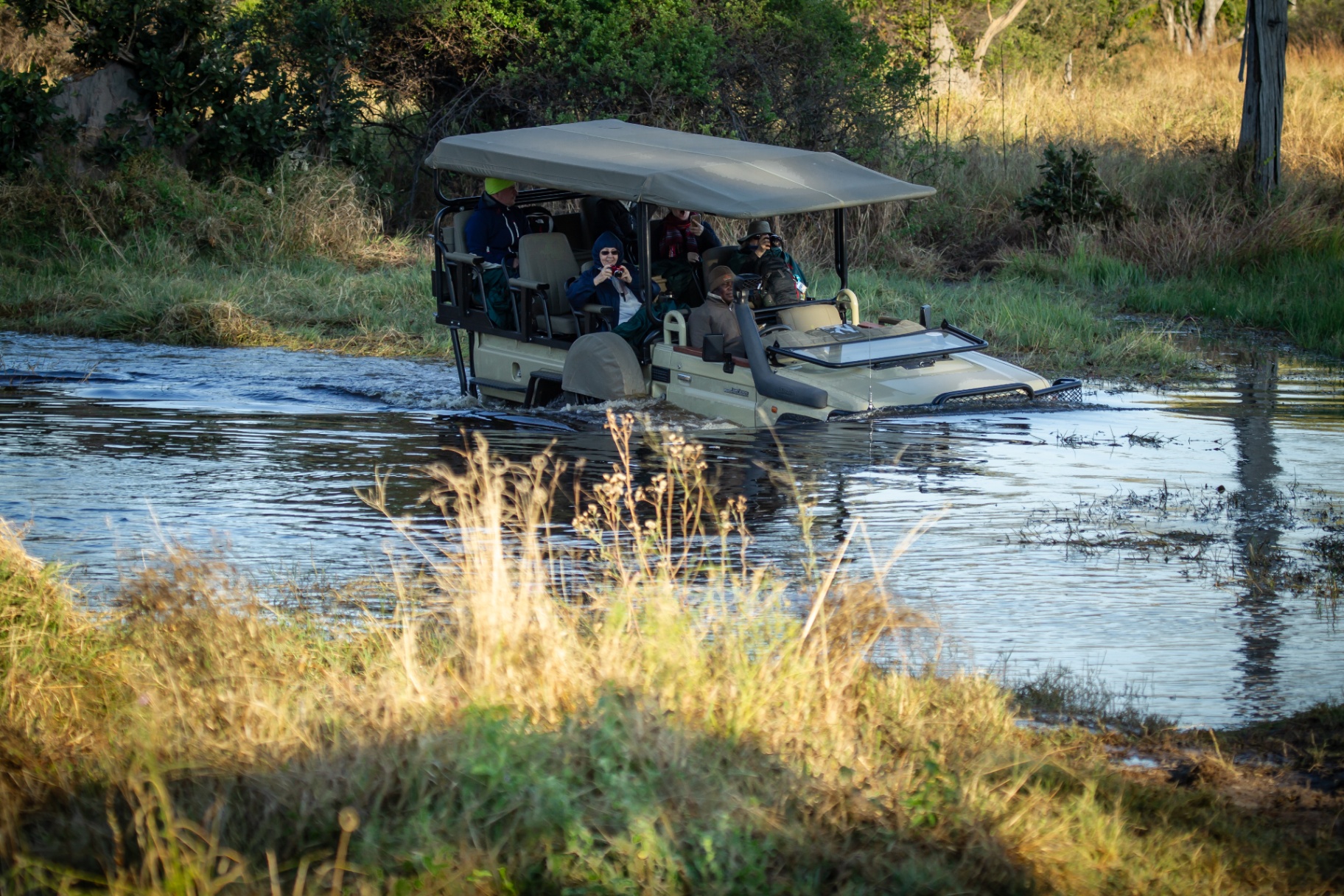 Crossing the delta waterways