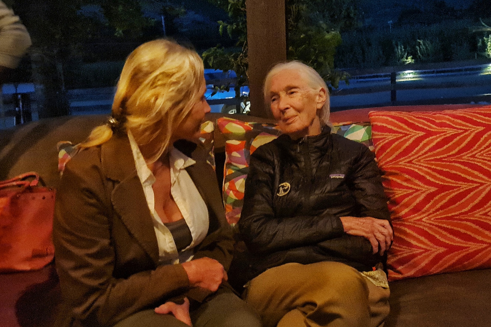 Jytte in conversation with Jane Goodall